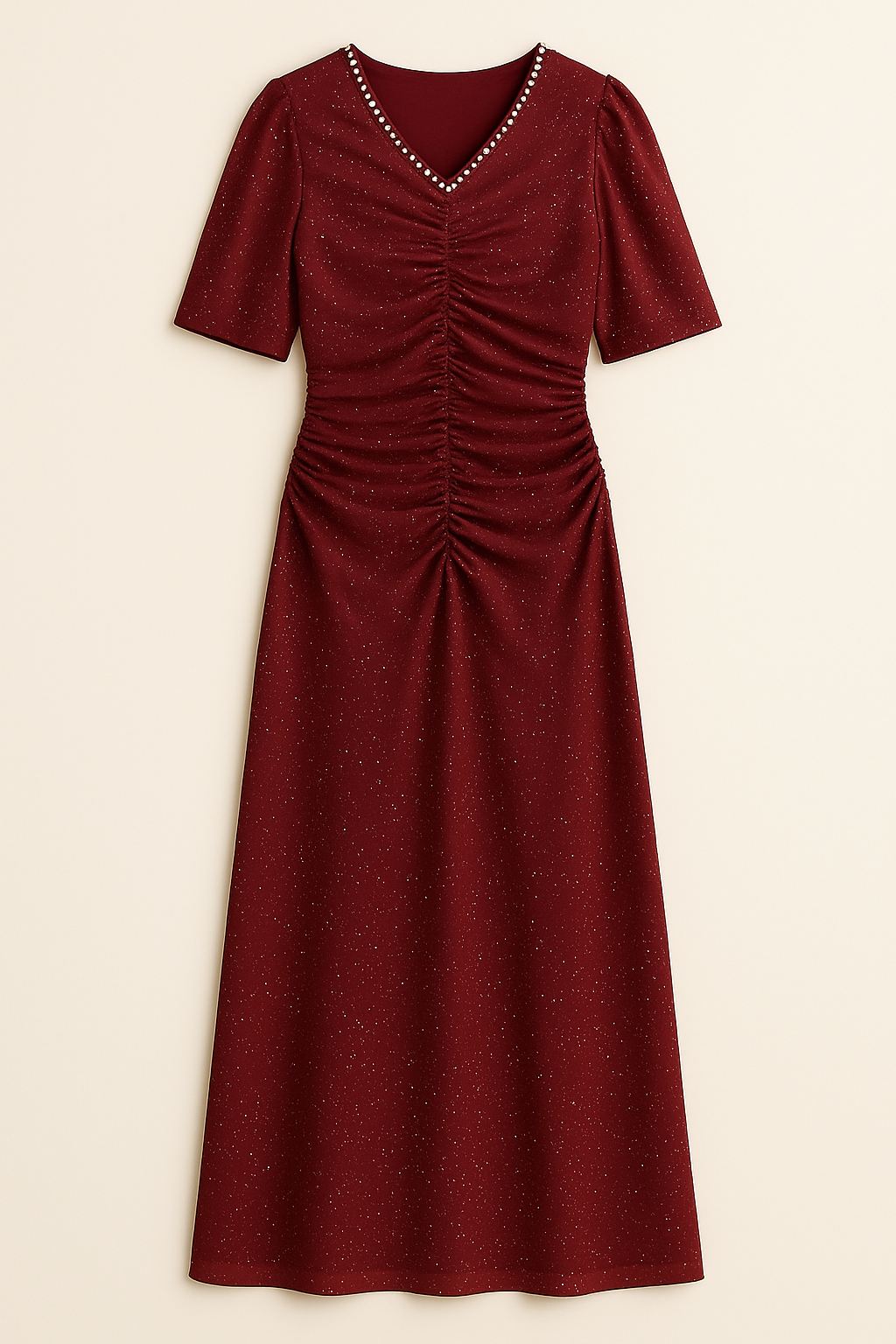 Stardust Glow Midi Dress