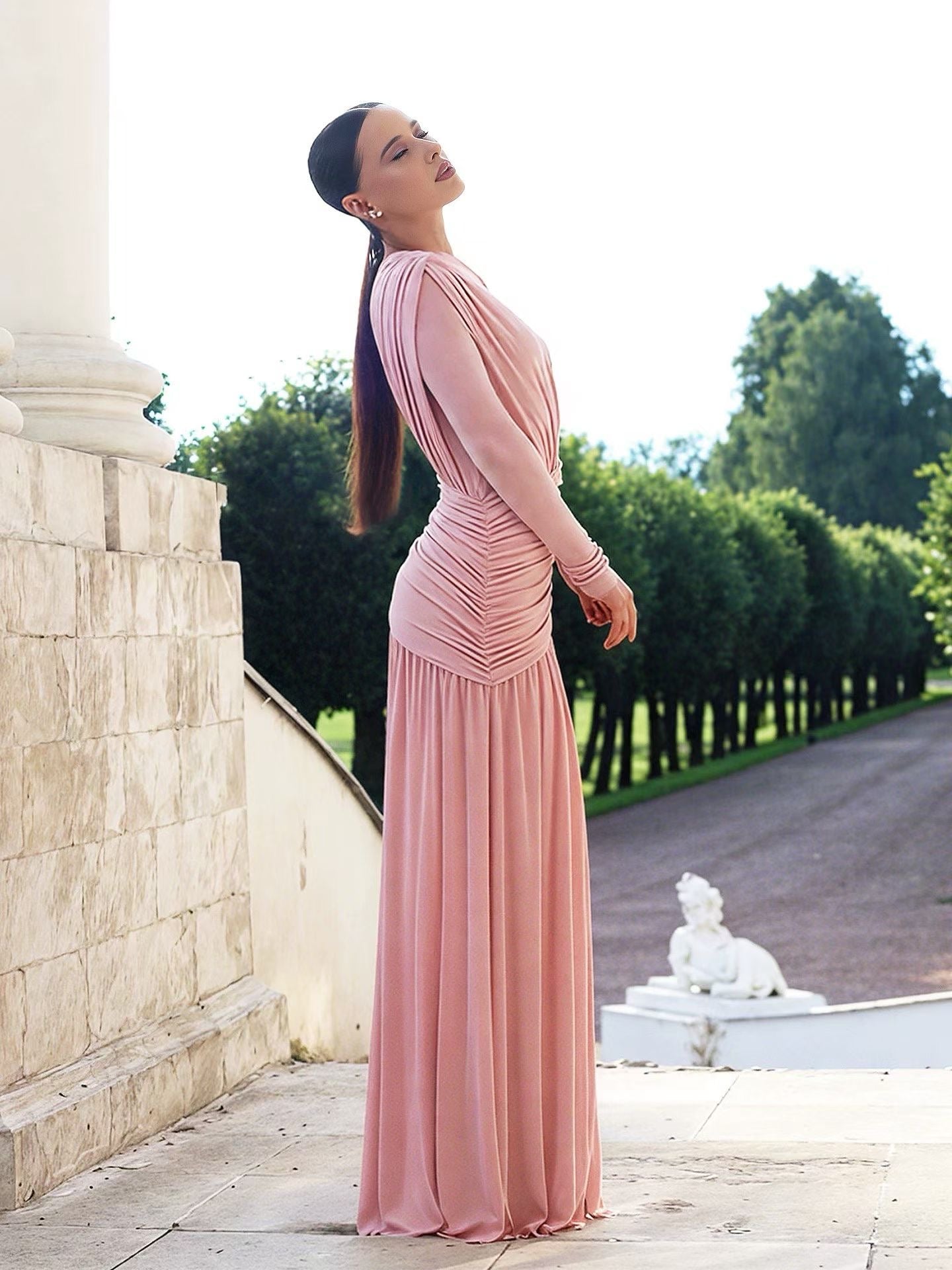 Maison Drape Gown