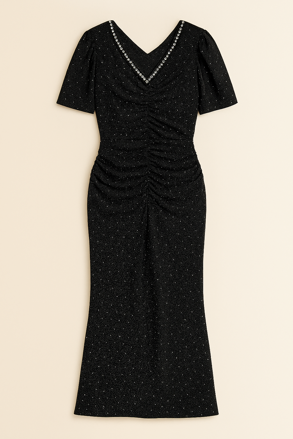Stardust Glow Midi Dress