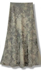 Rust Mist Satin Skirt