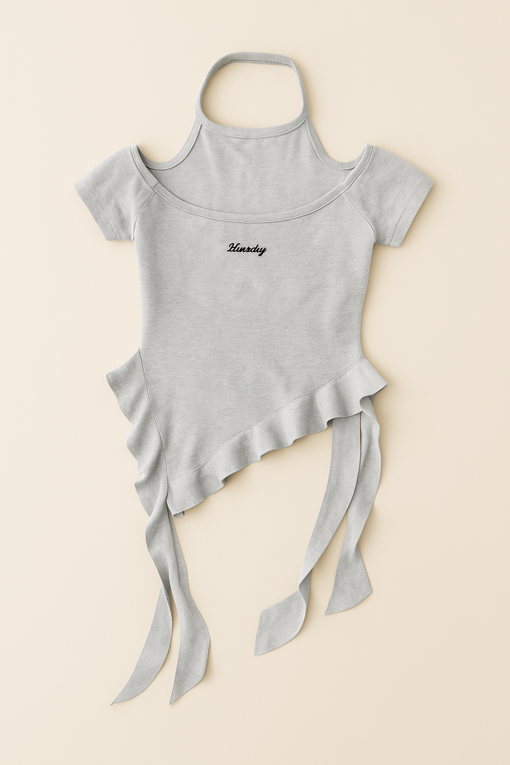 Asymmetric Water Halter Top - Moderélle