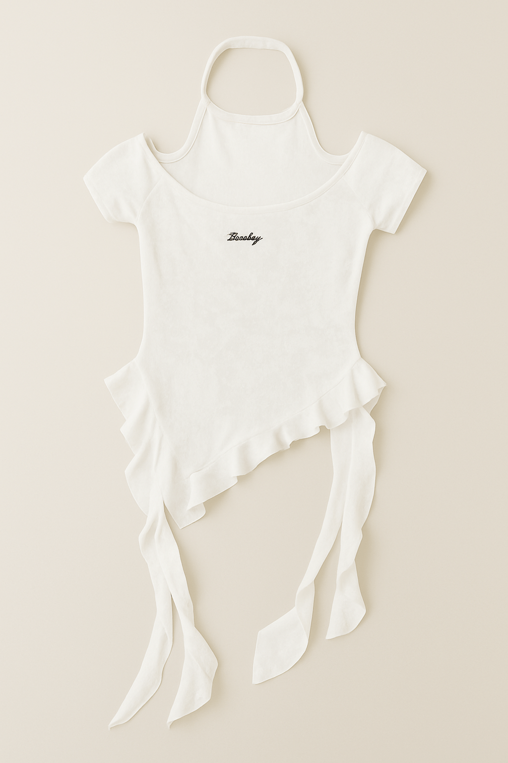 Asymmetric Water Halter Top - Moderélle