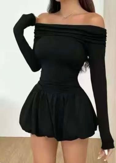 Bardot Bubble Mini Dress - Moderélle