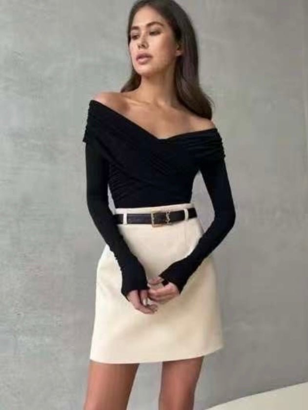 Cross Contour Longsleeve Top - Moderélle