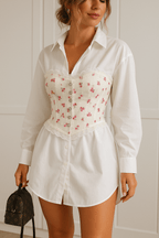 Floral Padded Top - Moderélle