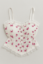 Floral Padded Top - Moderélle