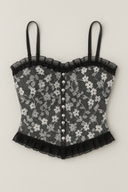 Floral Padded Top - Moderélle