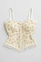 Floral Padded Top - Moderélle