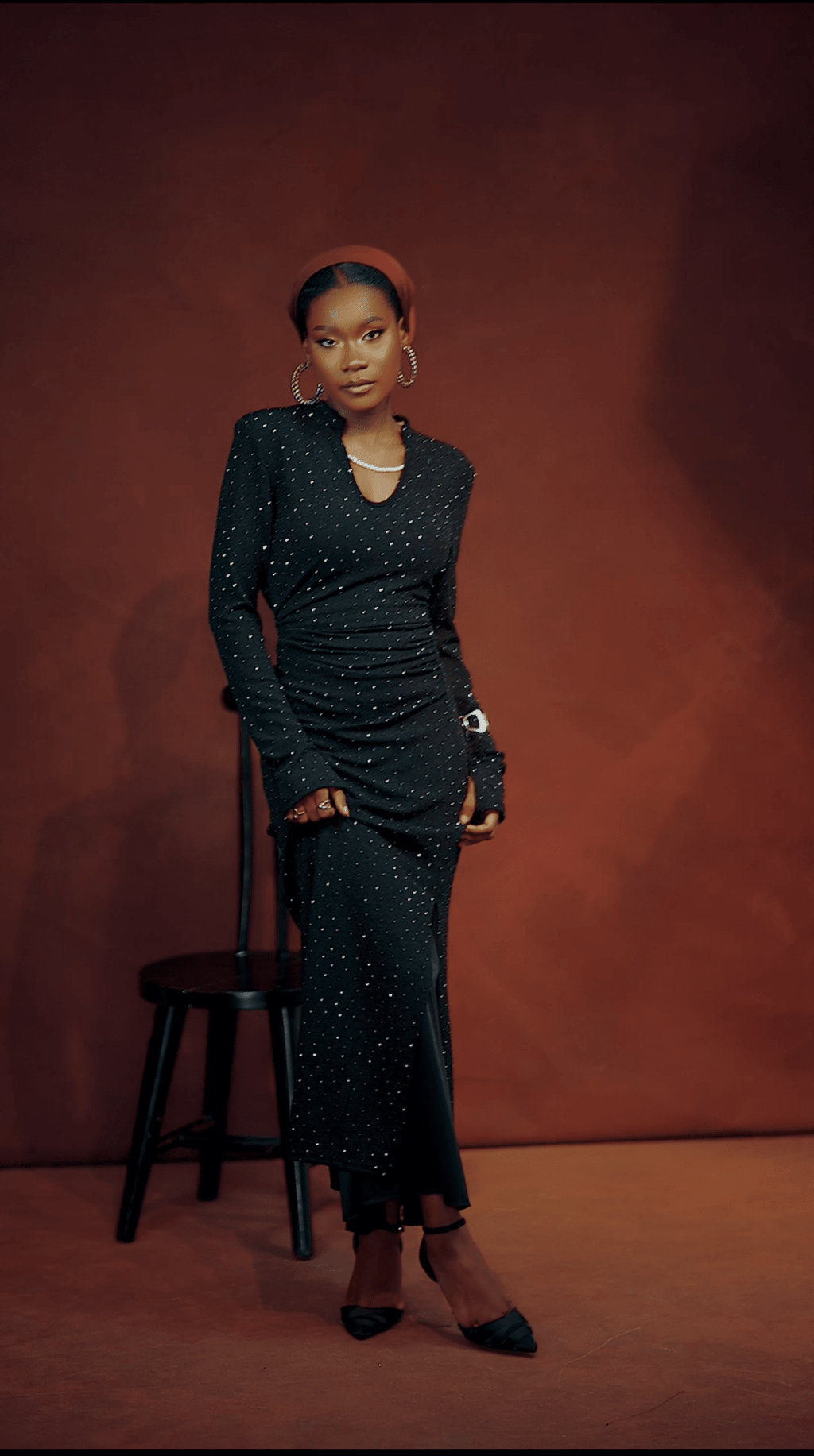 Graphite Muse Dress - Moderélle