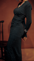 Graphite Muse Dress - Moderélle