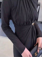 Halo Cinched Dress - Moderélle