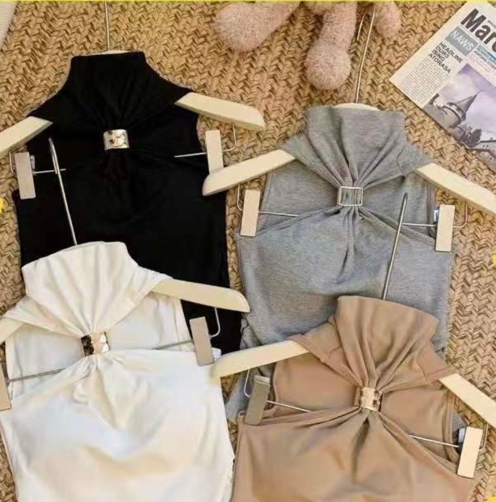 Halter Neck Ring Top - Moderélle