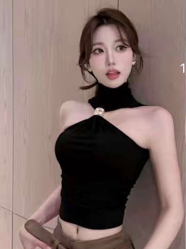 Halter Neck Ring Top - Moderélle