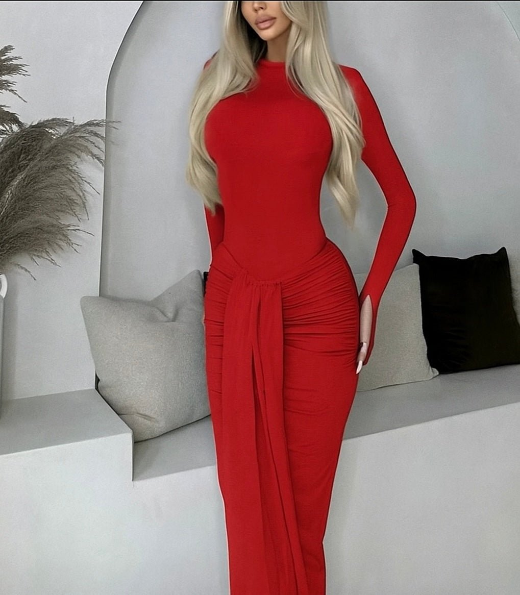 Luxe Cascade Dress - Moderélle