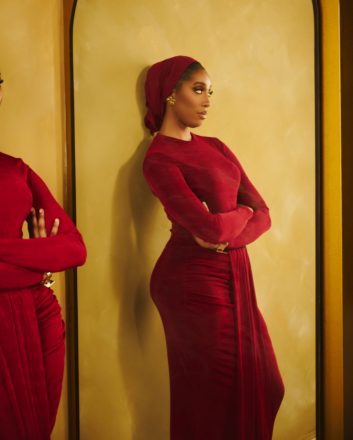 Luxe Cascade Dress - Moderélle