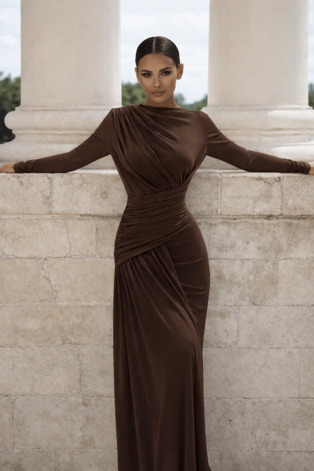 Maison Drape Gown - Moderélle