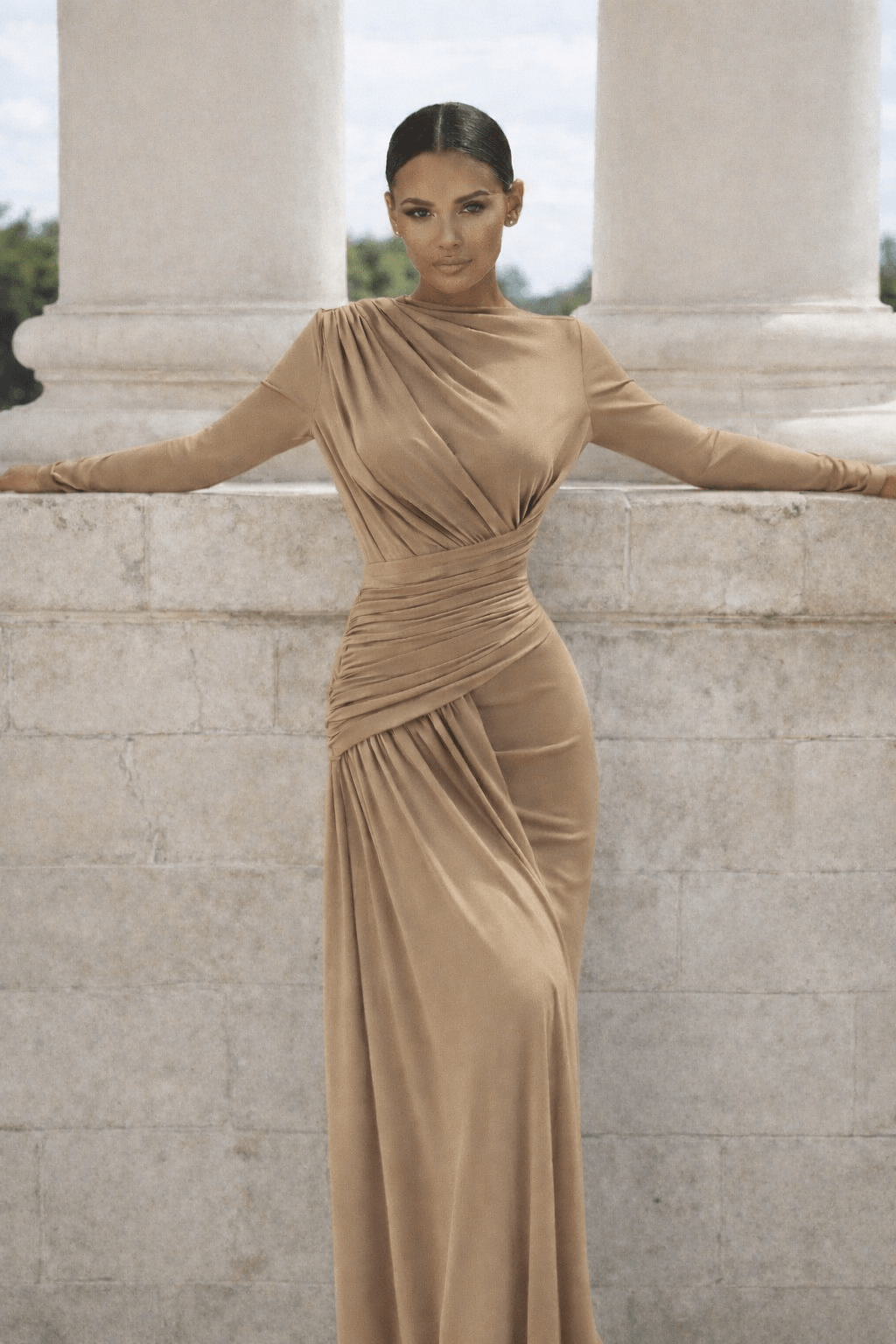 Maison Drape Gown - Moderélle