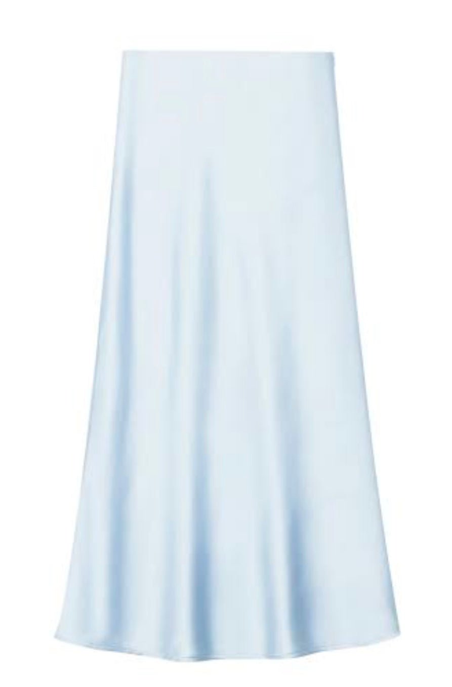 Moderélle Satin Midi Skirt - Moderélle