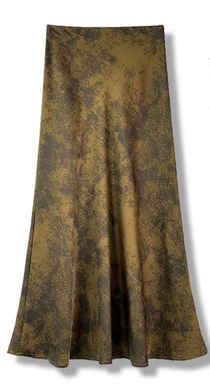 Mosswood Silk Skirt - Moderélle