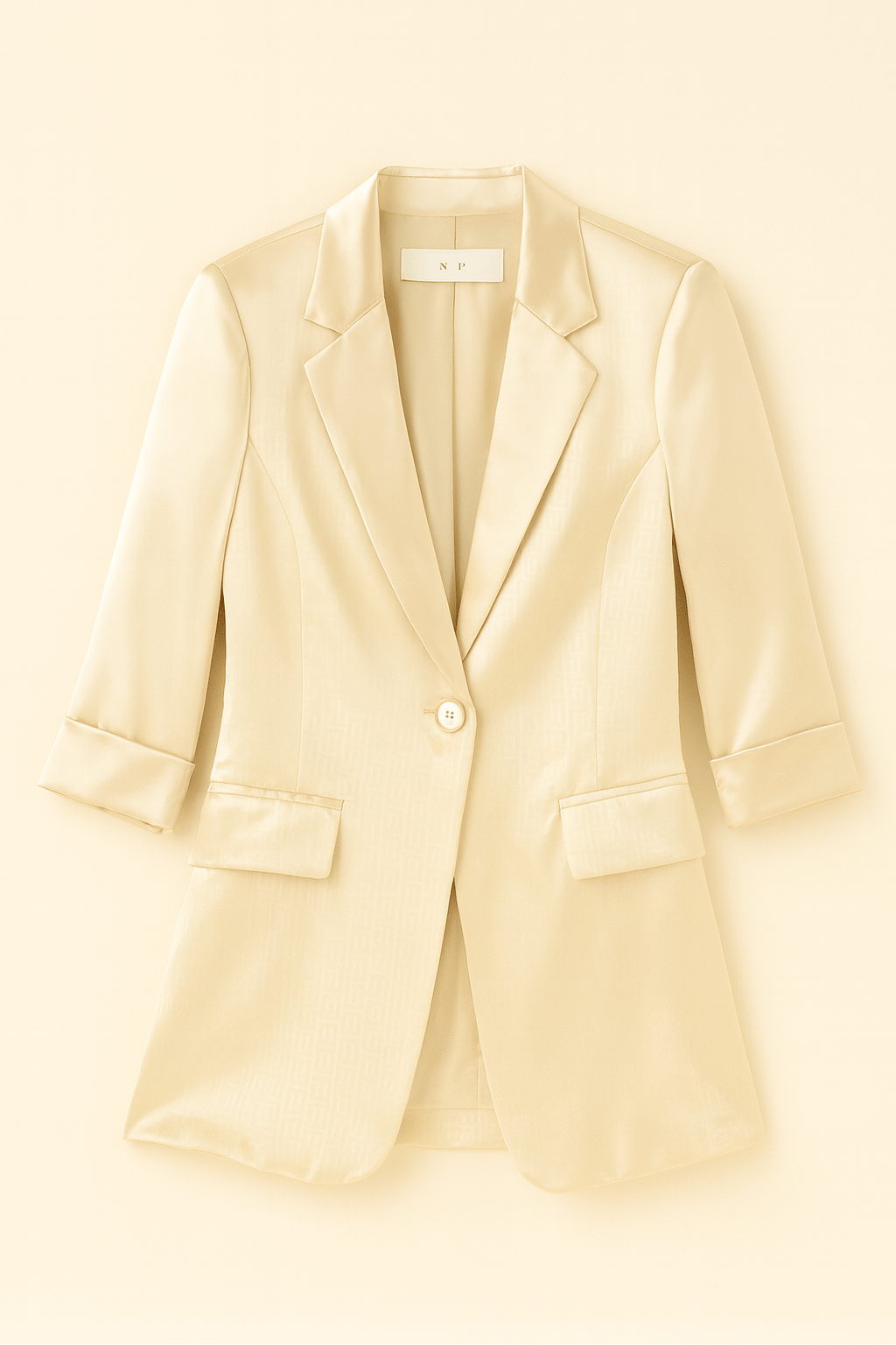 Opal Form Satin Suit Set - Moderélle