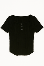 Ribbed Luxe Top - Moderélle