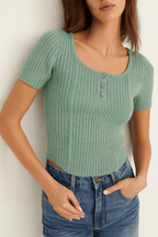 Ribbed Luxe Top - Moderélle