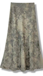 Rust Mist Satin Skirt - Moderélle