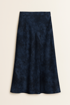 Rust Mist Satin Skirt - Moderélle