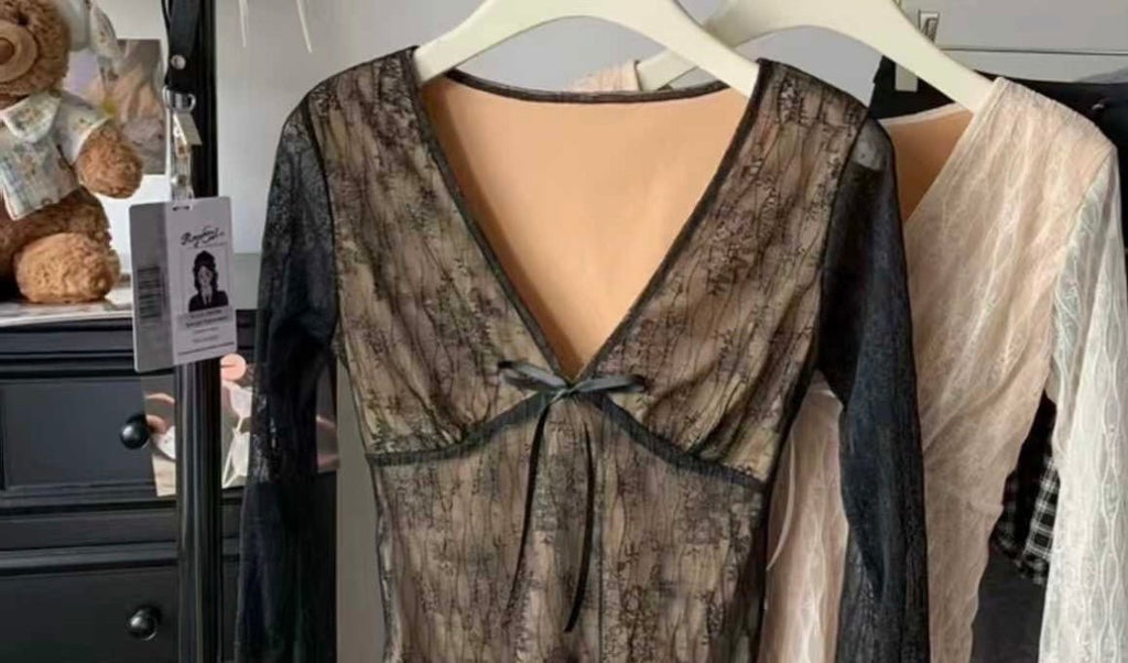 Sheer Longsleeve Top - Moderélle