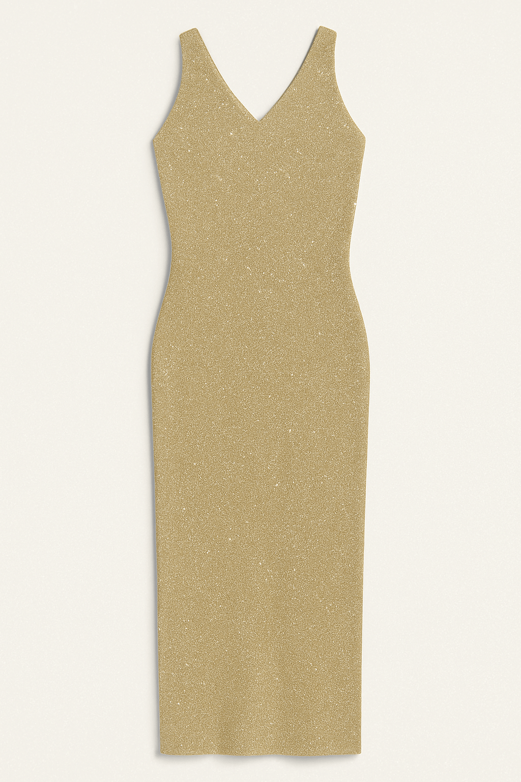 Sleeveless Glitter Evening Dress - Moderélle