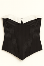 Stripes de Luxe Corset Top - Moderélle