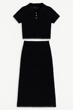 Summer Knitted Two Piece Set - Moderélle