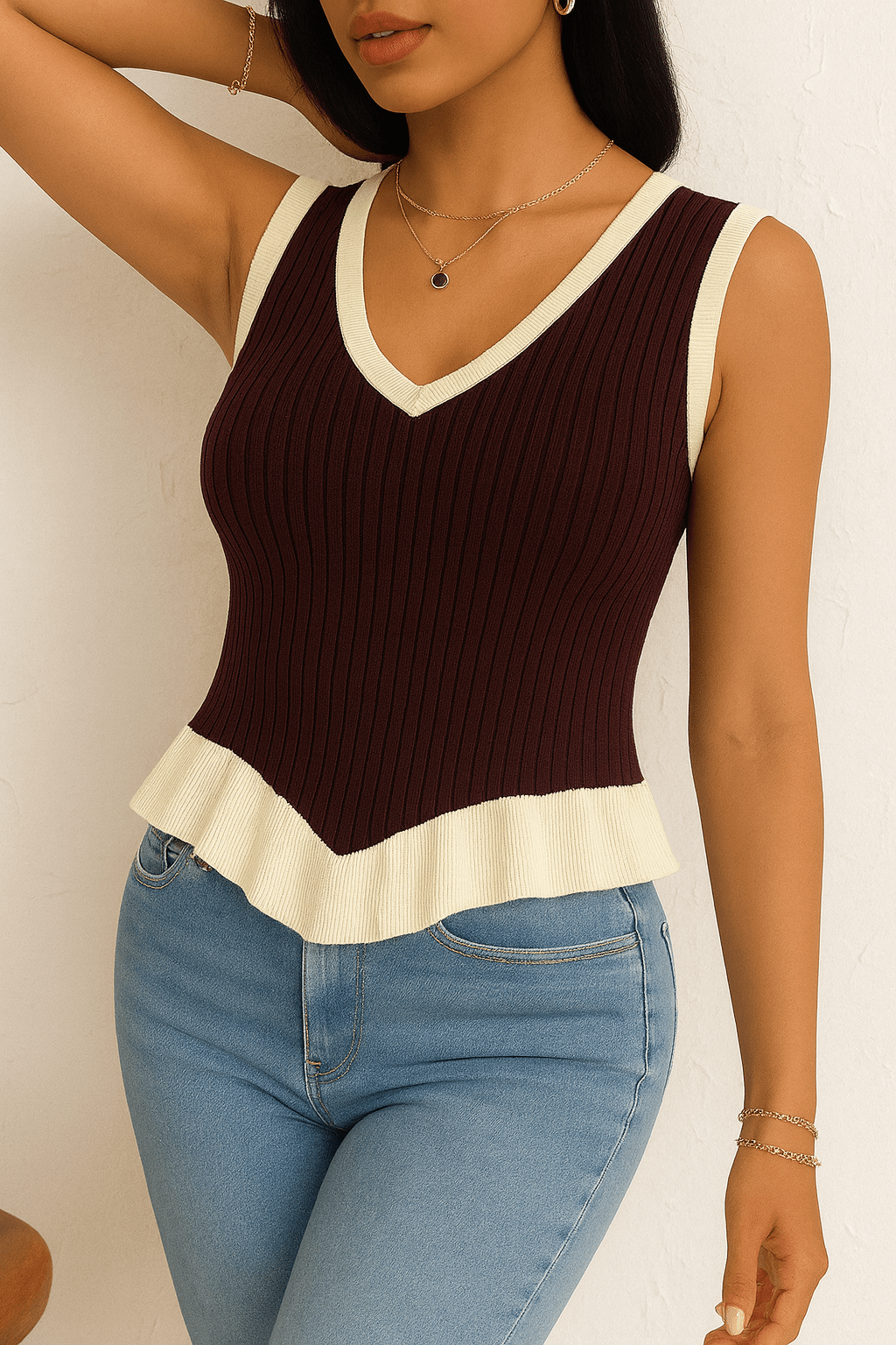 Viva Ruffle Top - Moderélle