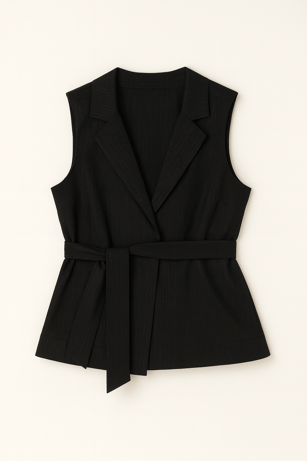 Women’s Belted Sleeveless Casual Set - Moderélle